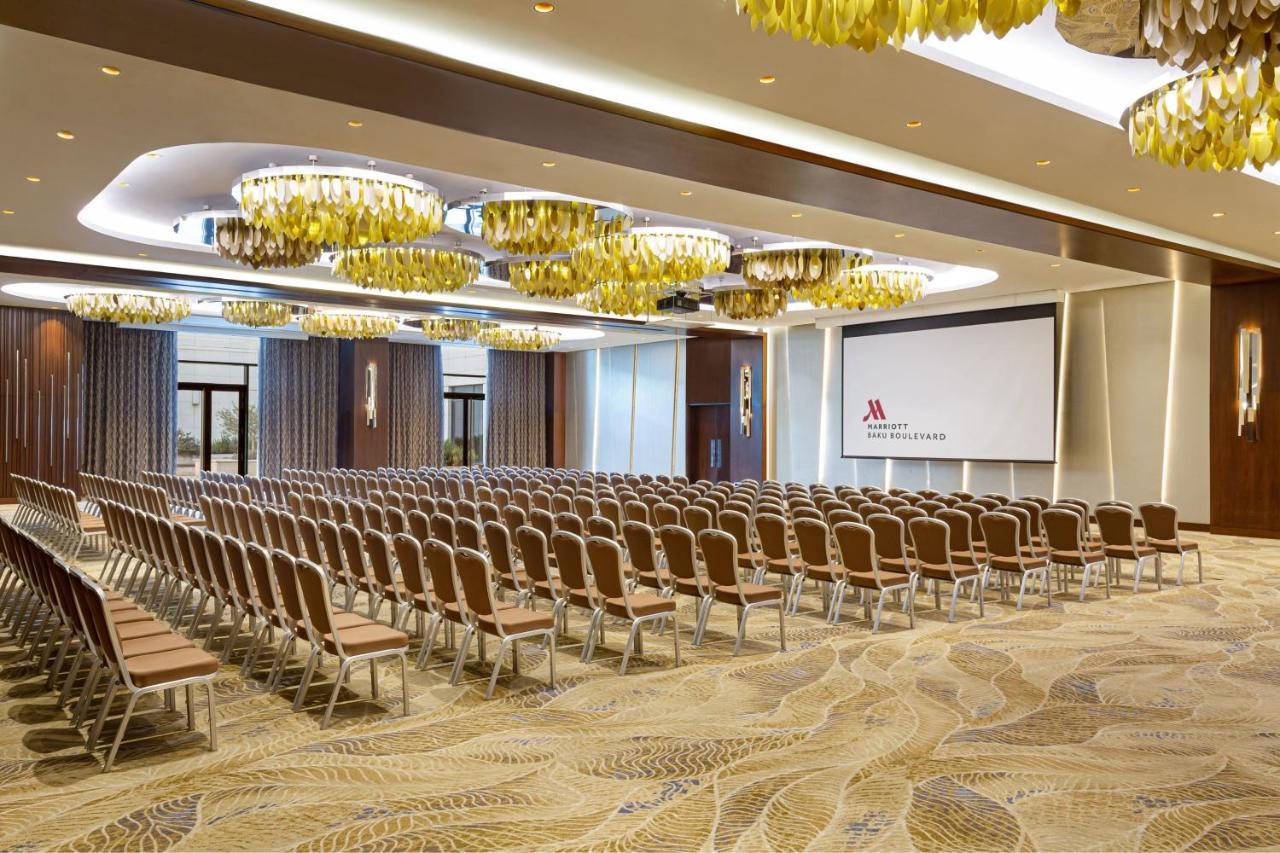 Baku Marriott Hotel Boulevard Exterior foto The ballroom