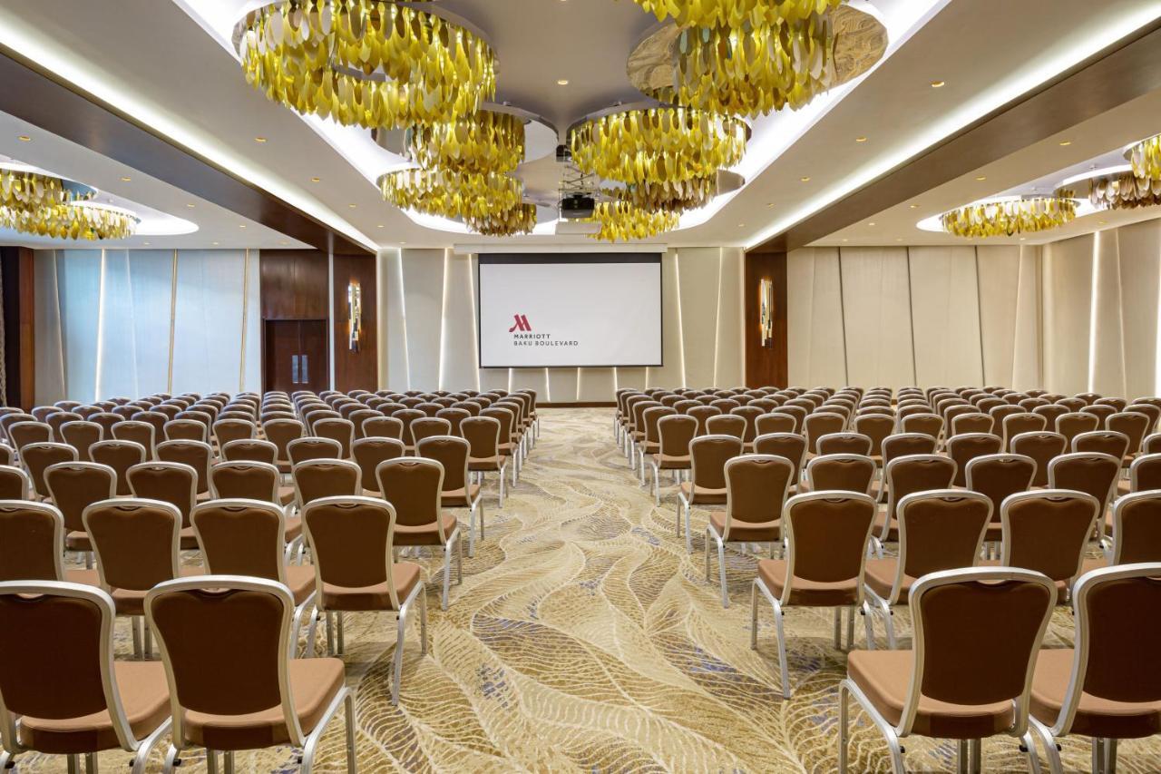 Baku Marriott Hotel Boulevard Exterior foto The ballroom