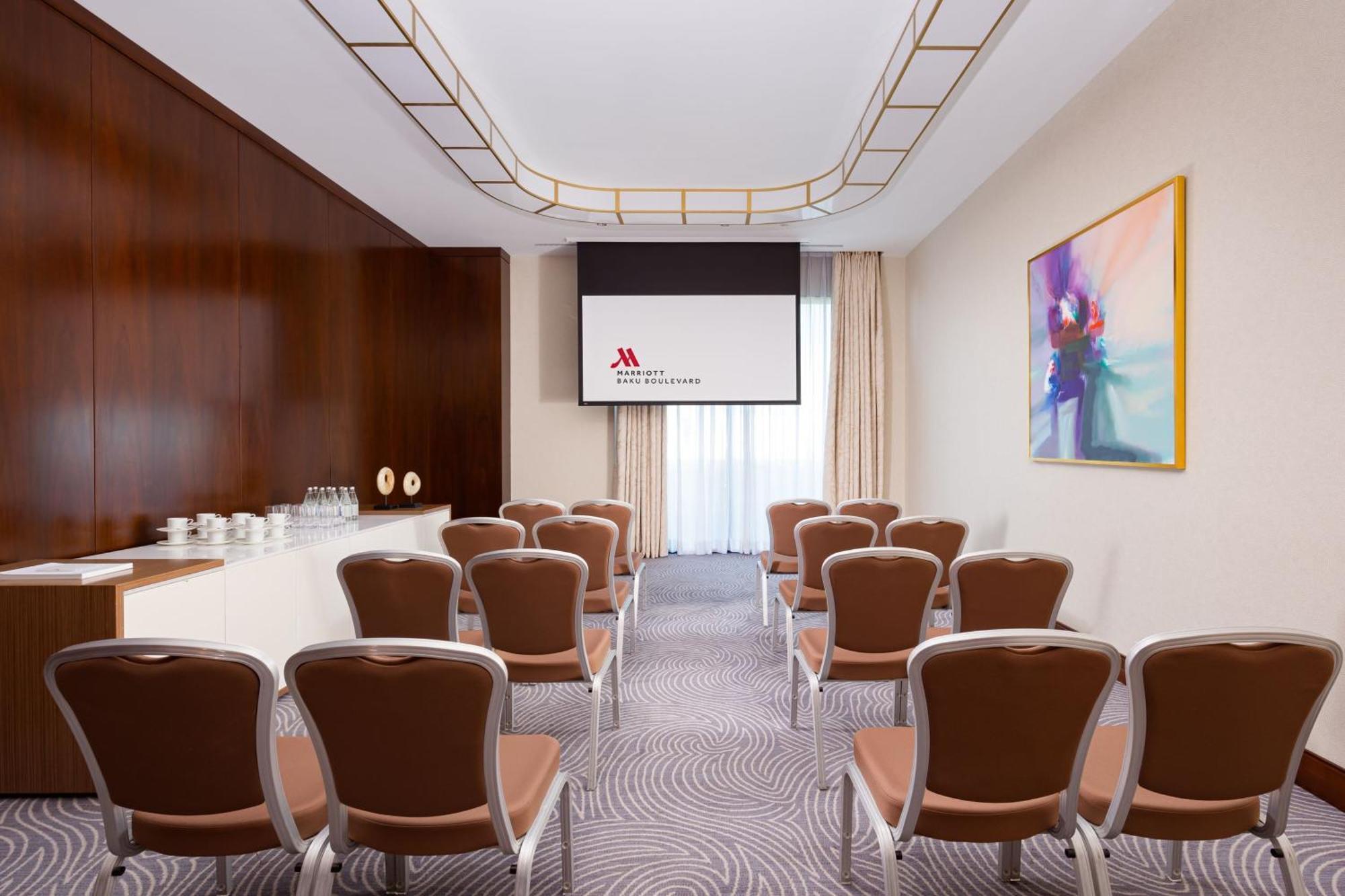 Baku Marriott Hotel Boulevard Exterior foto Meeting room